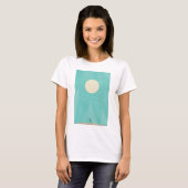 月の花 Tシャツ (正面フル)