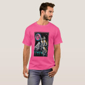 月の虎で泣く Tシャツ (正面フル)