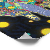 月の蛾の精神 ポスター (角)