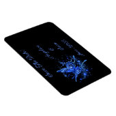 月の蛾の魔法の結婚式は日付を保存する！ マグネット (右側)