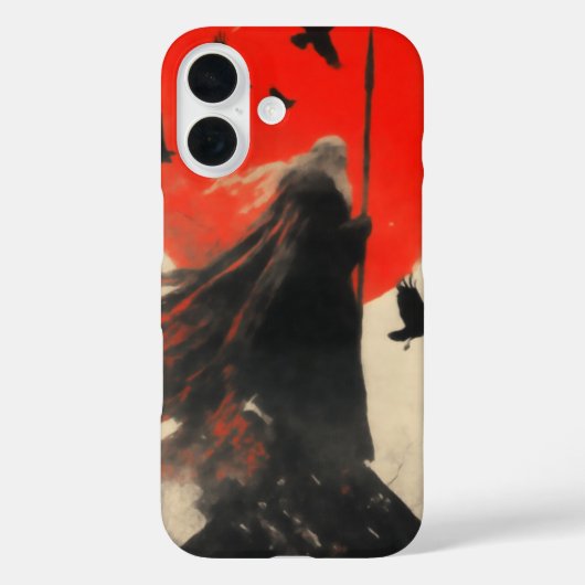 月の蛾の魔法の電話ケース Case-Mate iPhoneケース (裏面)