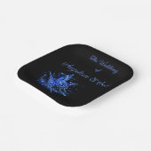 月の蛾の魔法結婚の ペーパープレート (傾斜あり)