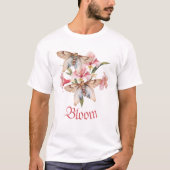 月の蛾 Tシャツ (正面)