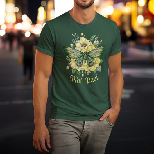 月の蛾 Tシャツ