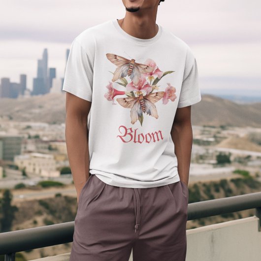 月の蛾 Tシャツ