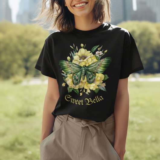 月の蛾 Tシャツ