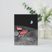 月の表面 ポストカード (スタンド正面)