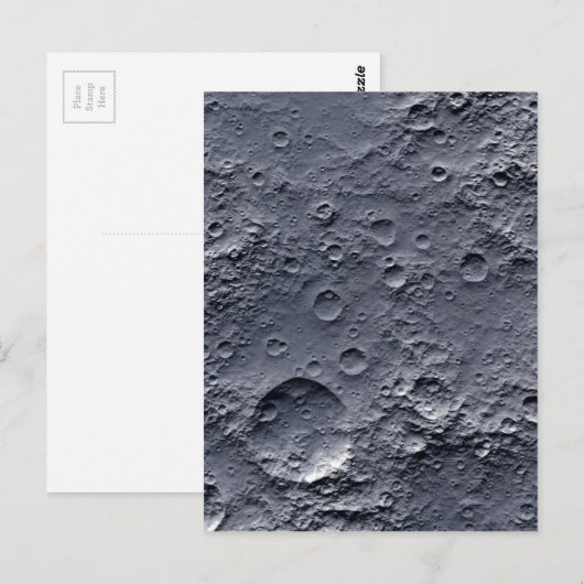 月の表面 ポストカード (正面/裏面)