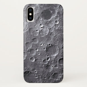 月の表面 iPhone X ケース