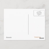 月の裏側からのご挨拶 ポストカード (裏面)