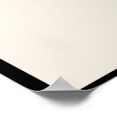 月の複数の従業員の写真の表示投稿 ポスター (角)