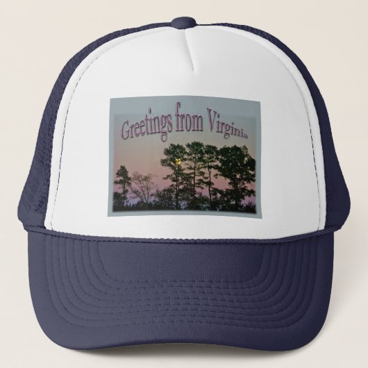 月の設定@ Dawn Greetings From Virginia Items キャップ (正面)