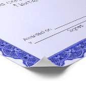 月の証明書の使用人 ポスター (角)