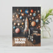 月の誕生日へ 招待状 (スタンド正面)