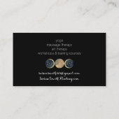 月の護符の名刺 名刺 (裏面)