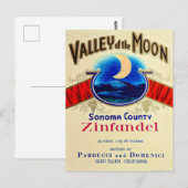 月の谷ジンファンデル ポストカード (正面/裏面)