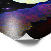 月の谷 フォトプリント            (角)