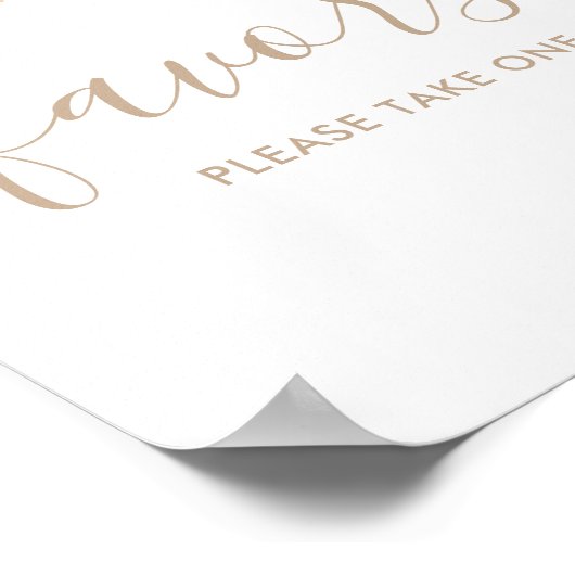 月の赤ちゃんのシャワーの兆候を好む ポスター (角)