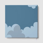 月の赤ちゃんシャワー越え ゲストブック (裏面)