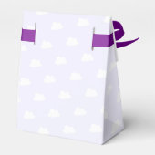 月の赤ちゃん男女兼用のシャワーありがとう フェイバーボックス (裏面サイド)