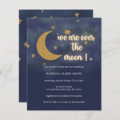 月の赤ん坊のシャワーに予算男女兼用を割る (正面/裏面)