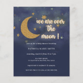 月の赤ん坊のシャワーに予算男女兼用を割る (正面)