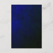 月の赤ん坊のシャワーの上で アドバイスカード (裏面)