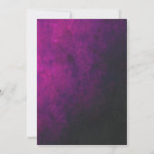 月の赤ん坊のシャワーの上で サンキューカード (裏面)