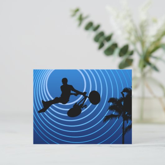 月の輝きのサイクル ポストカード (スタンド正面)