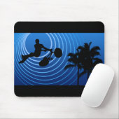 月の輝きのサイクル マウスパッド (マウス)