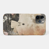 月の輝くエレガンス – 月のある女性のバックビュー2 Case-Mate iPhoneケース (裏面(横))