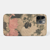 月の輝くエレガンス – 月のある女性のバックビュー Case-Mate iPhoneケース (裏面(横))