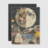 月の輝くエレガンス – 月のある女性(2) (正面/裏面)