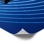 月の輝つるきの滑空 ポスター (角)