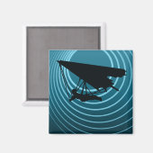 月の輝つるきの滑空 マグネット (正面/裏面)