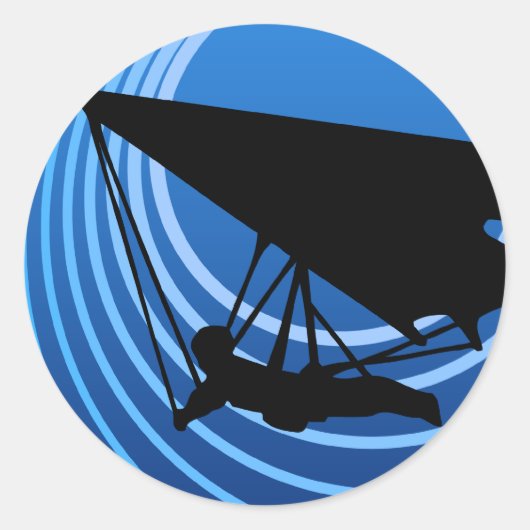 月の輝つるきの滑空 ラウンドシール (正面)