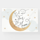 月の過ぎ去った 横断幕 (横)