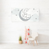 月の過ぎ去った 横断幕 (インサイチュ)