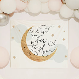 月の過ぎ去った 横断幕