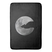 月の遠ぼえ バスマット (正面縦)