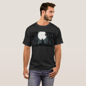 月の遠ぼえ Tシャツ (正面フル)