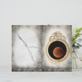 月の鏡、ゴシック様式のスクラップブック紙 (スタンド正面)