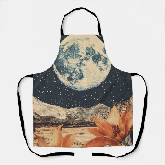 月の開花オーバーサンディピークス エプロン (正面)