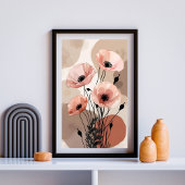 月の開花 ポスター