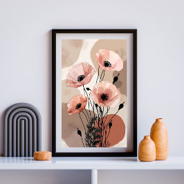 月の開花 ポスター