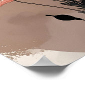 月の開花 ポスター (角)