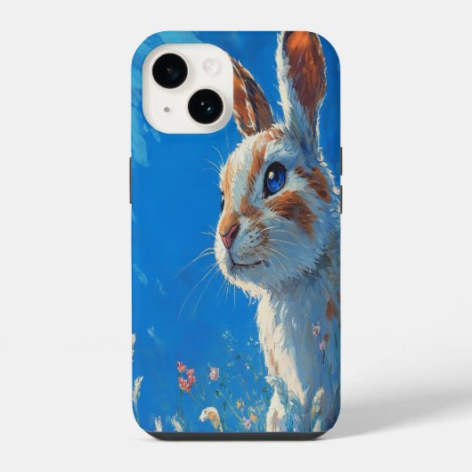 🐇 月の開花 iPhone カバー (裏面)