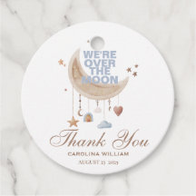 月の青い赤ちゃんシャワーを夢見る