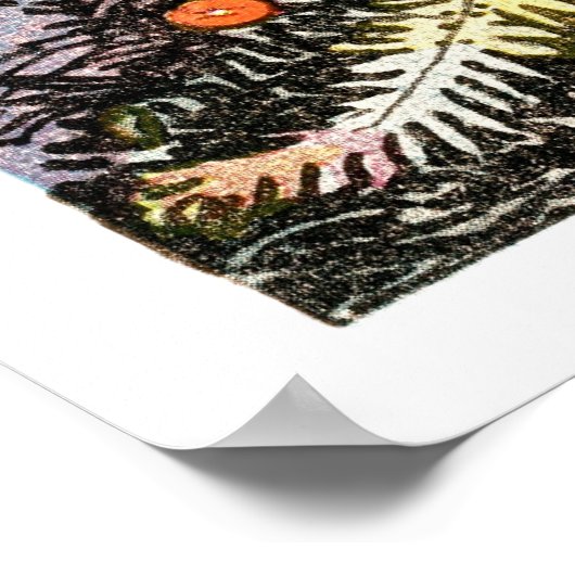 月の願い ポスター (角)