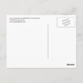 月の風景はがき ポストカード (裏面)